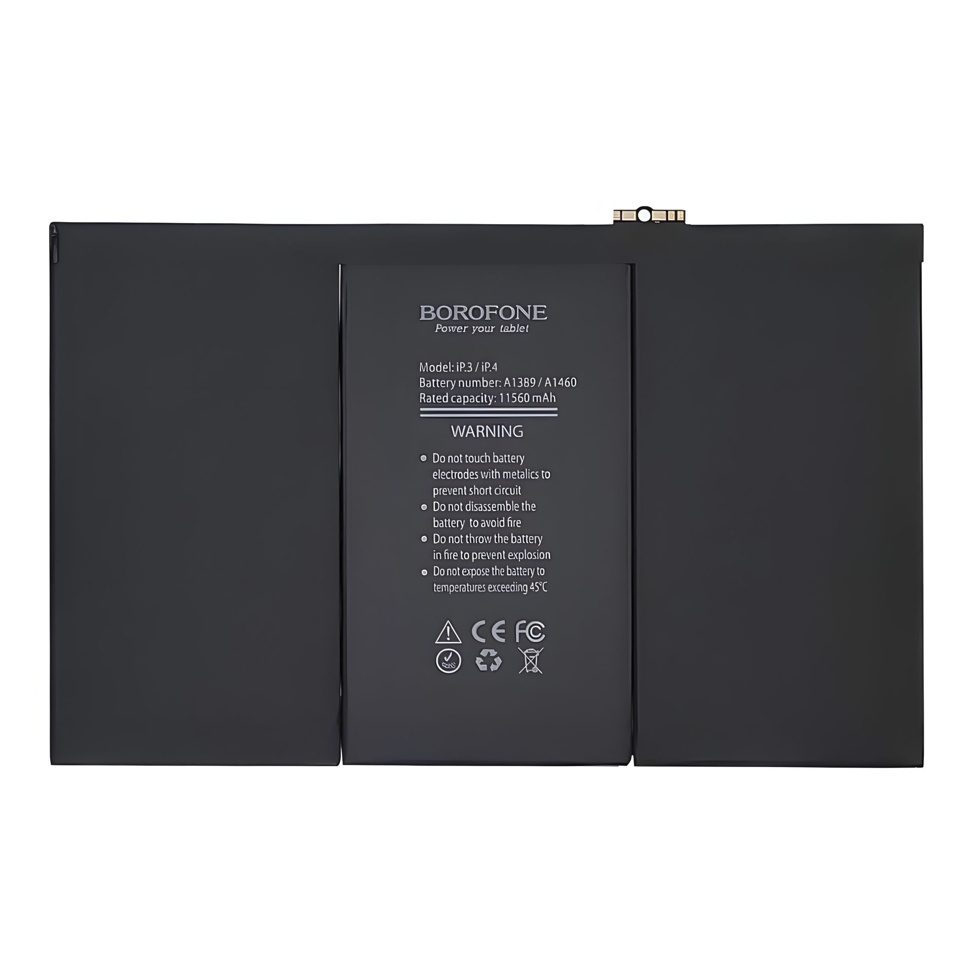 Батарея Borofone для iPad 3/4 A1389/A1460 Батарея Borofone для iPad 3/4 A1389/A1460
