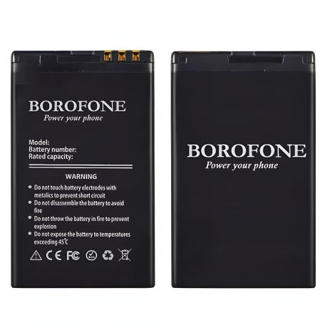 Аккумулятор Borofone BL-4U для Nokia Classic 3120/ Asha 306/ 5330/ 5730/ Classic 6216/ 6600 Slide/ 8800 Arte Аккумулятор Borofone BL-4U для Nokia Classic 3120/ Asha 306/ 5330/ 5730/ Classic 6216/ 6600 Slide/ 8800 Arte