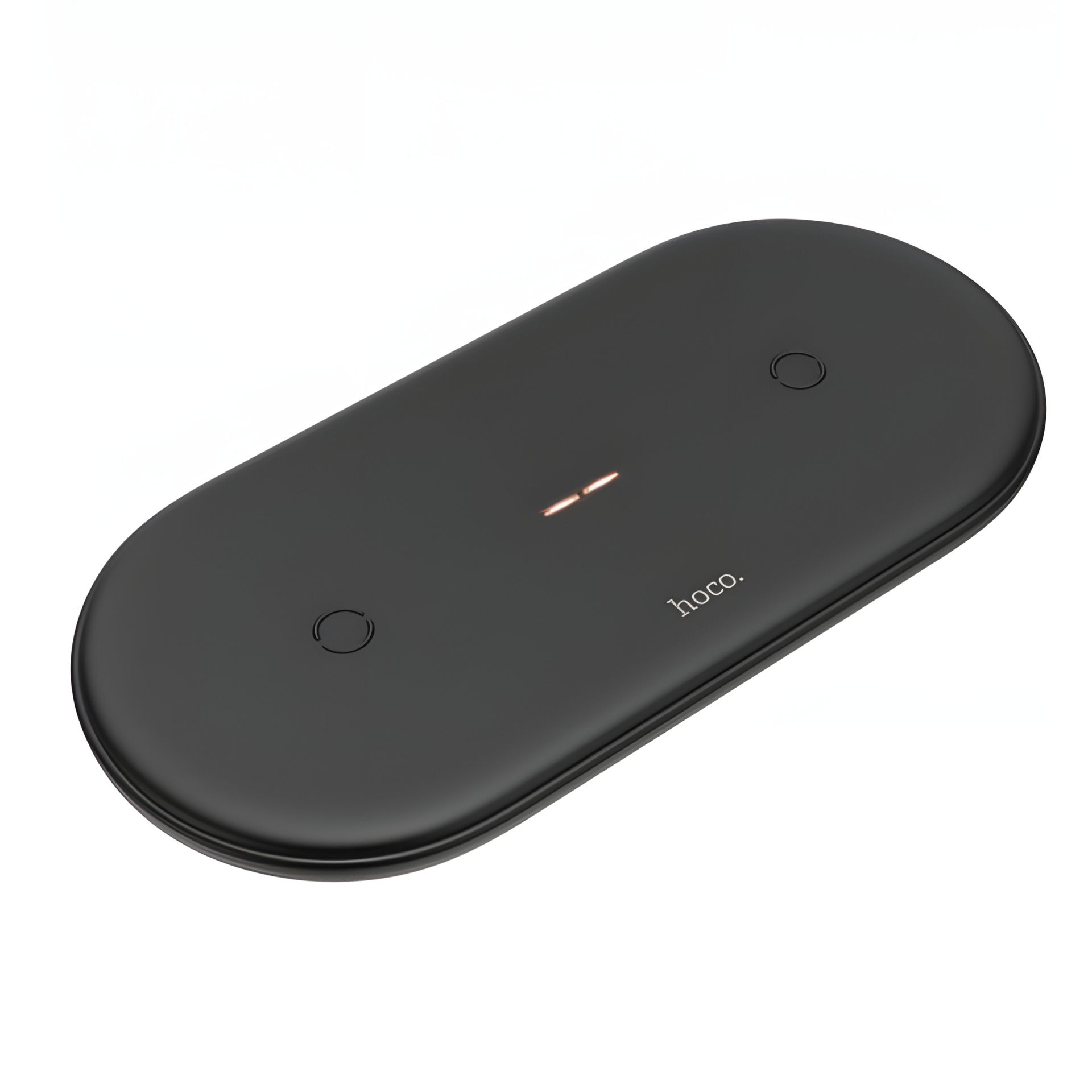 Беспроводное ЗУ Hoco CW23 dual power wireless fast charger 20W Black Беспроводное ЗУ Hoco CW23 dual power wireless fast charger 20W Black