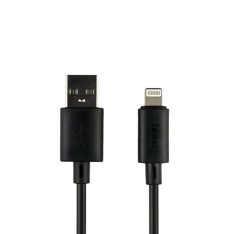 Hoco X88 USB Gratified Lightning 2.4A Чорний