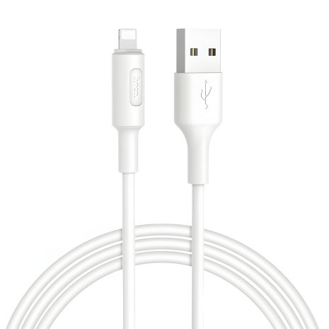USB Hoco X25 Soarer Lightning 1m Білий