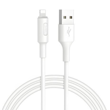 USB Hoco X25 Soarer Lightning 1m Белый