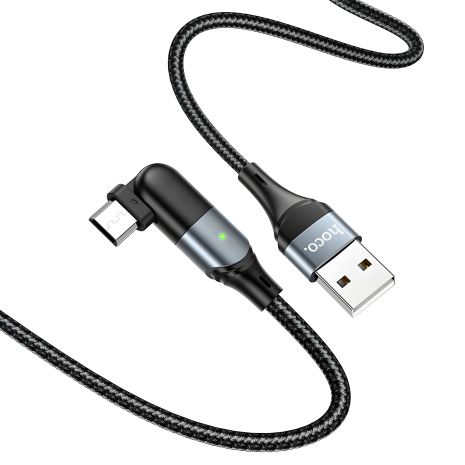 Чёрный USB Hoco U100 Orbit Micro