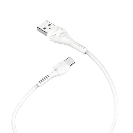 Кабель USB Type-C Hoco X37 Cool Power Charging, Белый