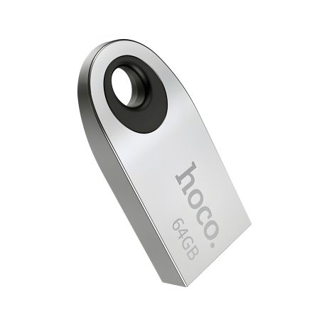 Hoco UD9 USB 64GB Flash Drive, USB 2.0, Grey