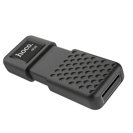 Флеш накопичувач USB Hoco UD6, USB 2.0, 4GB, Чорний