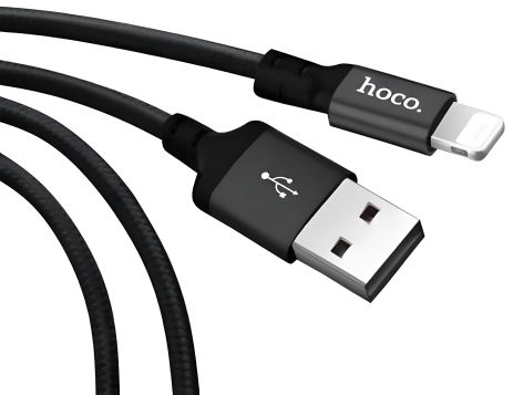 Hoco X14 USB Times Speed Lightning 2m Чорний