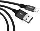 Чёрный USB Hoco X14 Times Speed Lightning 2m