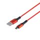 USB Hoco U79 Admirable Micro 2.4A Червоний