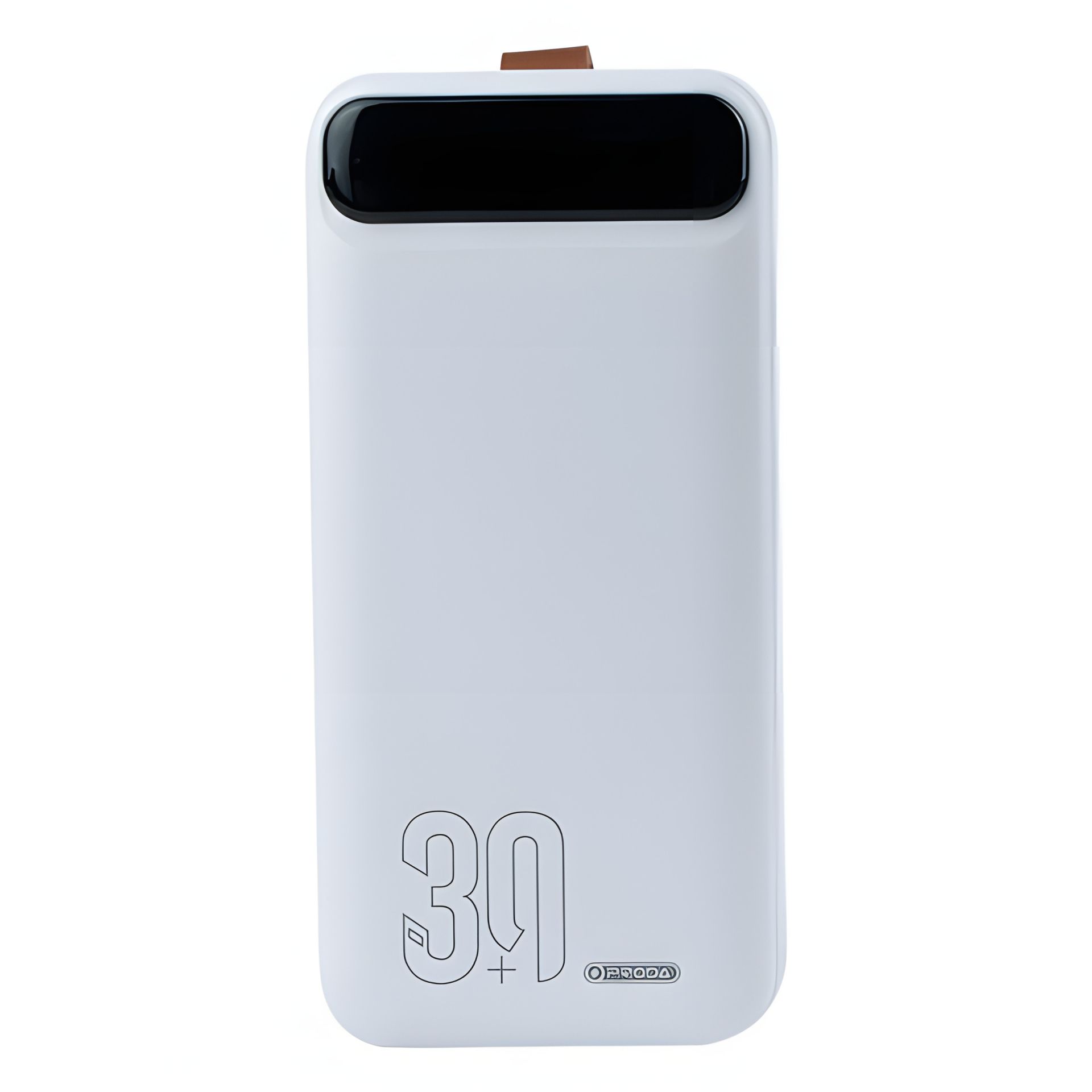 Повербанк Remax Proda PD-P96 Leading series (30000 mAh / Out: 2USB 5V/2A / In: Type-C, micro-USB 5V/2A ) с LED Дисплеем и фонариком, Белый Повербанк Remax Proda PD-P96 Leading series (30000 mAh / Out: 2USB 5V/2A / In: Type-C, micro-USB 5V/2A ) с LED Дисплеем и фонариком, Белый