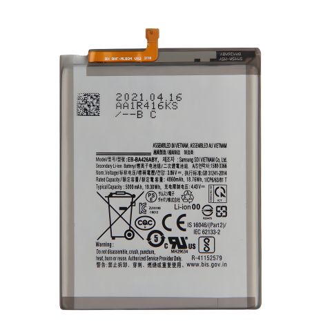 Акумулятор Samsung Galaxy A72 SM-A725/A32 5G SM-A326/A42 5G SM-A426/EB-BA426ABY (5000mAh) [Original PRC] 12 міс. гарантії потужний