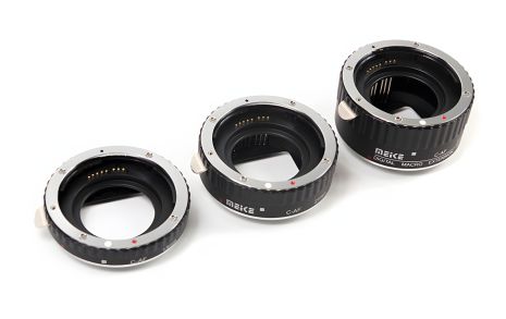 Комплект автофокусных макроколец Meike для Canon Комплект автофокусных макроколец Meike для Canon