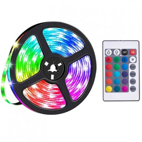 LED Лента Hoco DL30 4м 5050 USB + пульт ДУ