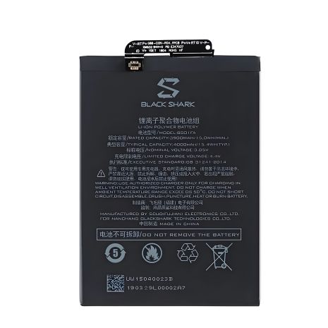 Аккумулятор для Xiaomi Black Shark 1 / BS01FA (BSO1FA) / Black Shark, Black Shark Helo SKR-H0, SKR-A0 4000 mAh [Original PRC] 12 мес. гарантии