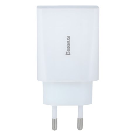 Мережевий Зарядний Пристрій Baseus PD 20W 3A CCFS-SN Білий, 02