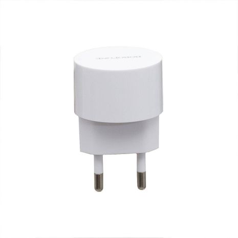 Мережевий зарядний пристрій Borofone BA23A, 2USB, 2.4A, Білий