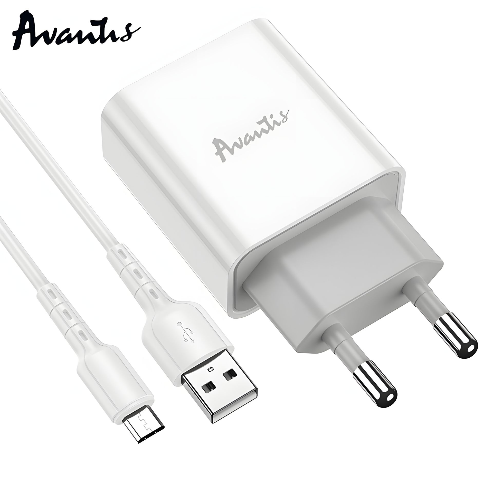 Зарядное устройство Avantis White A825 1USB Micro Зарядное устройство Avantis White A825 1USB Micro
