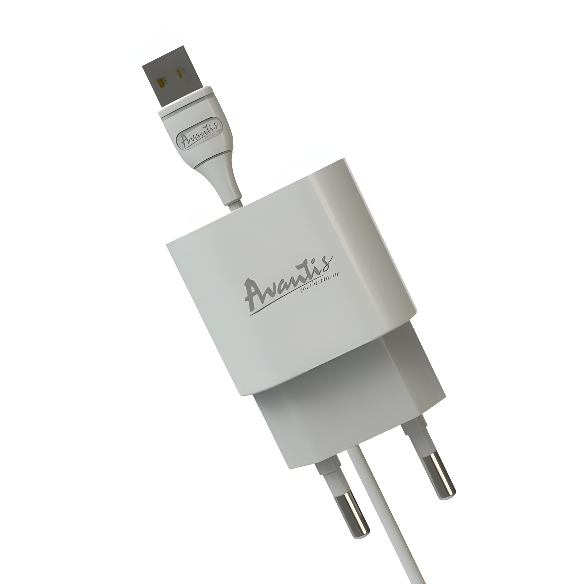 Зарядний пристрій Avantis A818 Pro 1USB Lightning White Зарядний пристрій Avantis A818 Pro 1USB Lightning White
