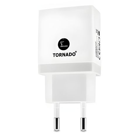 Зарядний пристрій Tornado TD-04 1USB 0.8A White