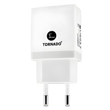 Зарядное устройство Tornado TD-04 1USB 0.8A White