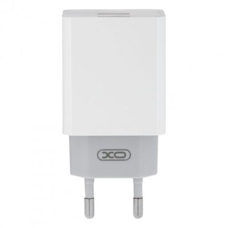 Зарядний пристрій XO L65EU Lightning 2.4A 2USB White