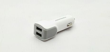 Автомобільне ЗУ Tornado L22 2USB Lightning White