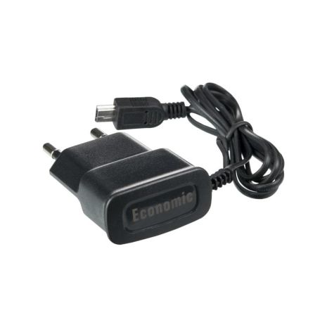 Зарядное устройство Economic 0.75A miniUSB black