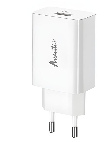 Зарядний пристрій Avantis A425 1USB QC3.0 White Зарядний пристрій Avantis A425 1USB QC3.0 White