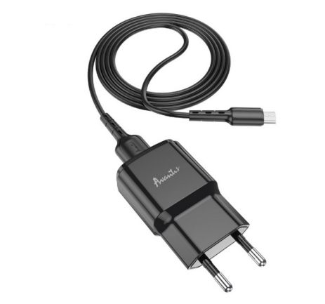 Avantis A480 Чорний зарядний пристрій 1USB Micro