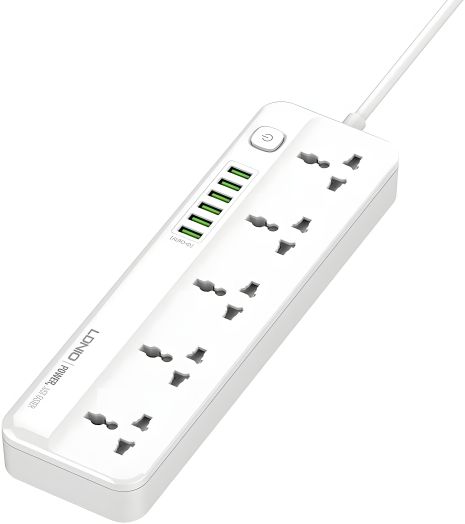 Сетевой Удлинитель LDNIO SC5614 5 socket / 6 USB Белый