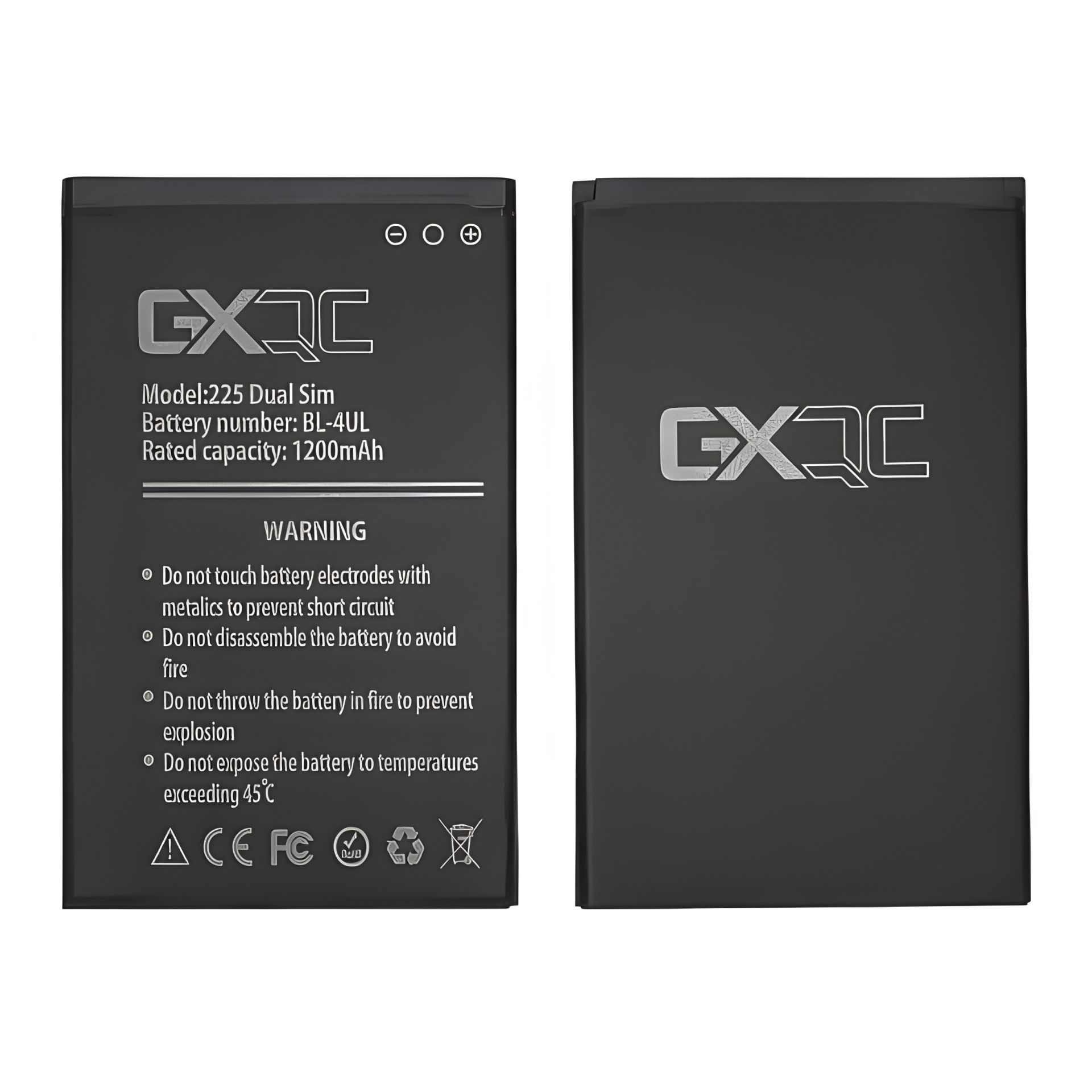 Акумулятор GX BL-4UL для Nokia 225/220/3310/5310 Акумулятор GX BL-4UL для Nokia 225/220/3310/5310
