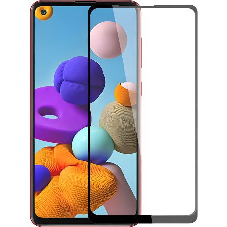Защитное стекло PowerPlant Full screen для Samsung Galaxy A21s 2020 (A217F)