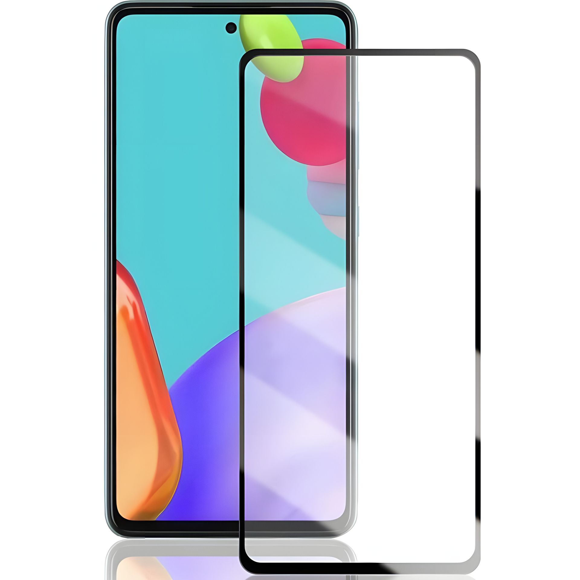 Захисне скло Full screen PowerPlant для Samsung Galaxy A52, Black Захисне скло Full screen PowerPlant для Samsung Galaxy A52, Black