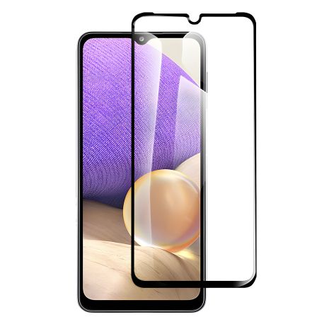 Защитное стекло Full screen PowerPlant для Samsung Galaxy A32 4G, Black