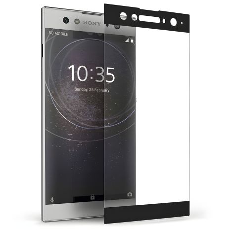 Захисне скло Full screen PowerPlant для Sony Xperia XA2 Ultra, Black