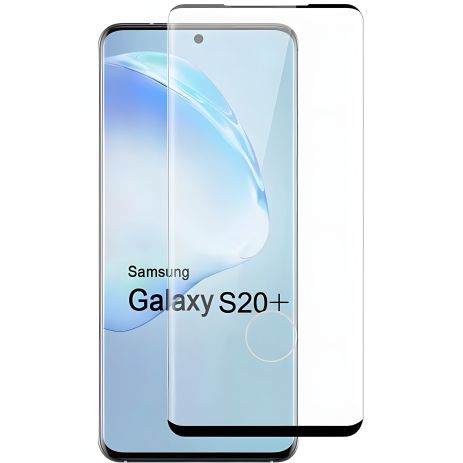 PowerPlant защитное 3D стекло для Samsung Galaxy S20 Plus, Black