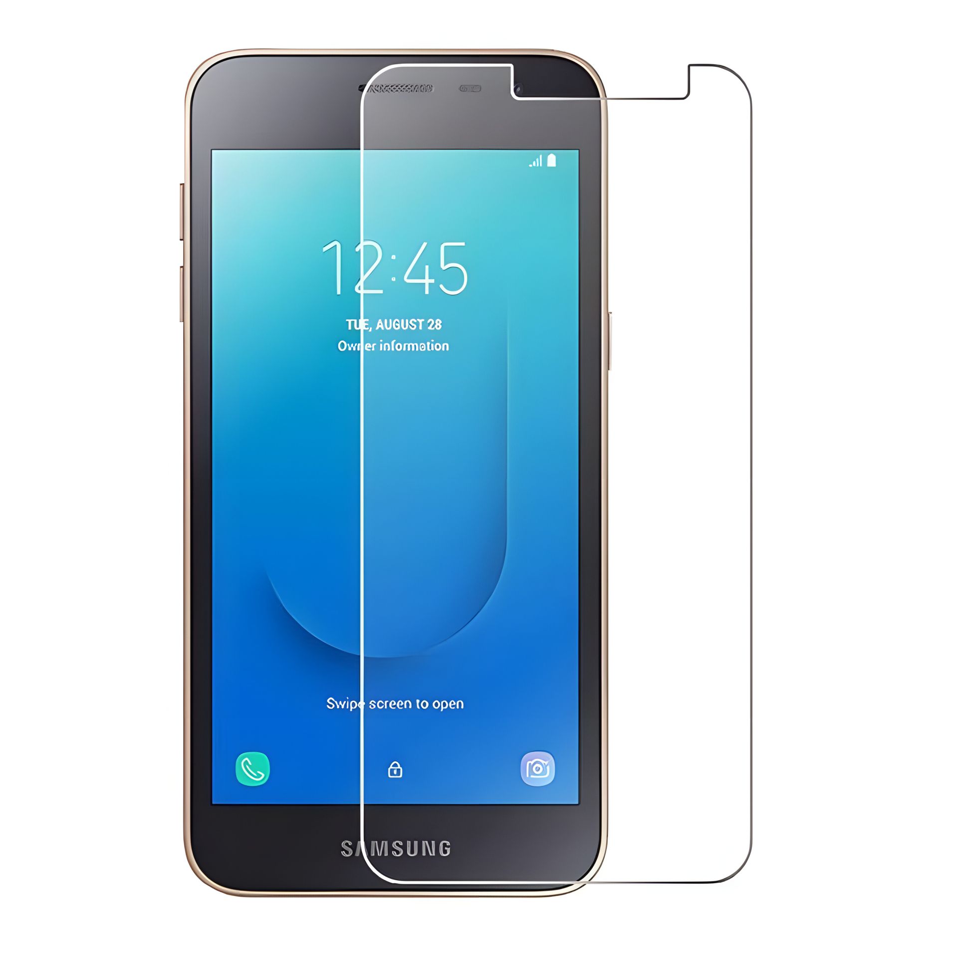 Захисне скло PowerPlant для Samsung Galaxy J2 Core Захисне скло PowerPlant для Samsung Galaxy J2 Core