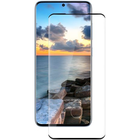 Защитное стекло 3D PowerPlant для Samsung Galaxy S20 Ultra, Black