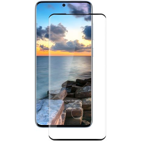 Захисне скло 3D PowerPlant для Samsung Galaxy S20 Ultra, Black