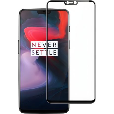 Захисне скло Full screen PowerPlant для OnePlus 6 Black Захисне скло Full screen PowerPlant для OnePlus 6 Black
