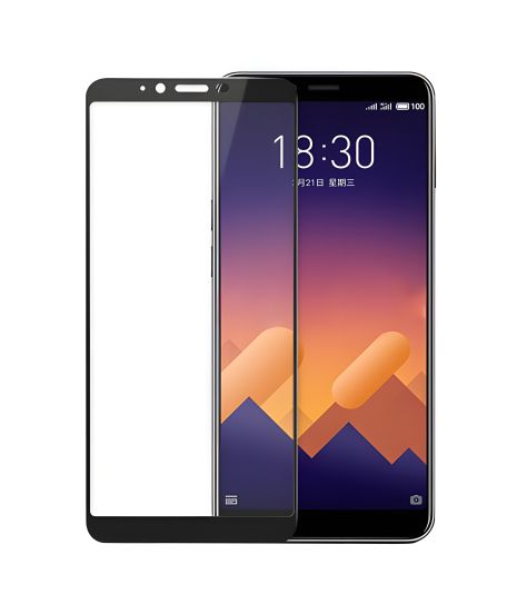 Захисне скло Full screen PowerPlant для Meizu E3 Black