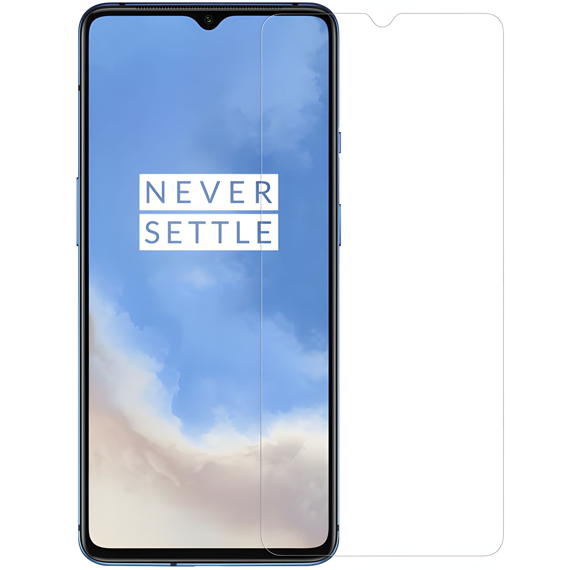 Захисне скло Full screen PowerPlant для OnePlus 7T, Black Захисне скло Full screen PowerPlant для OnePlus 7T, Black