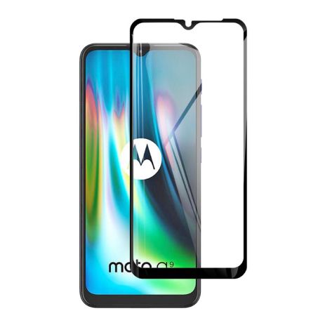 Захисне скло Full screen PowerPlant для Motorola Moto G9, Black