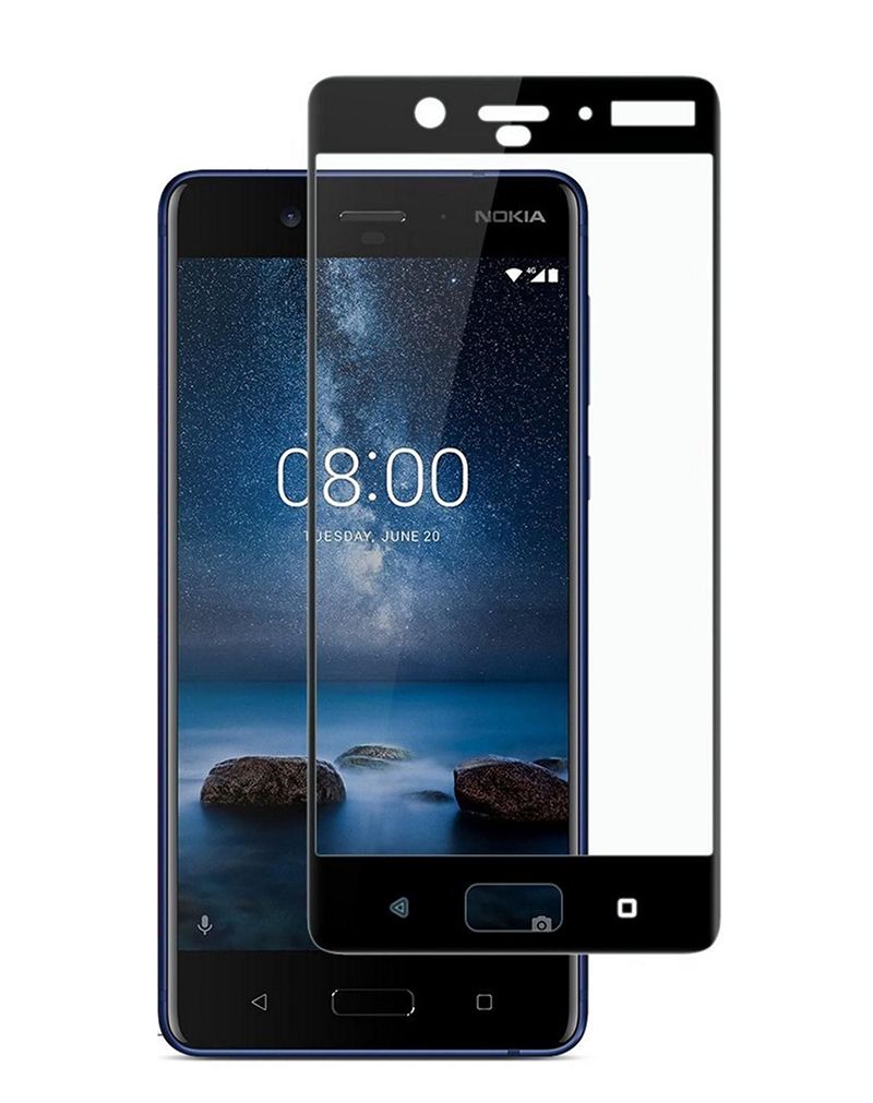 Защитное стекло Full screen PowerPlant для Nokia 8 Black Защитное стекло Full screen PowerPlant для Nokia 8 Black