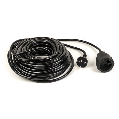 Подовжувач PowerPlant 20 м, 2x2.5мм2, 16А (JY-3021/20) Black Подовжувач PowerPlant 20 м, 2x2.5мм2, 16А (JY-3021/20) Black
