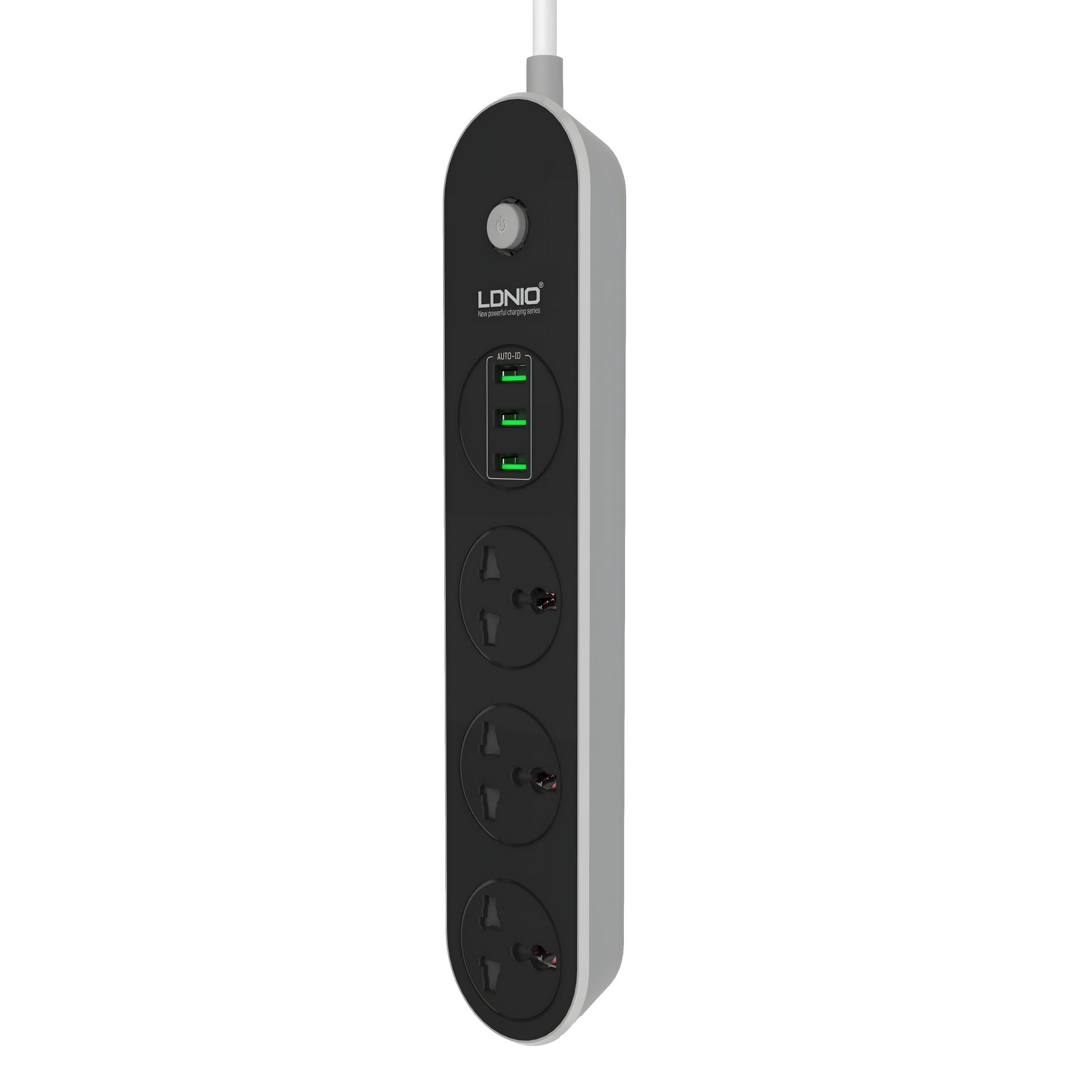 Сетевой Удлинитель LDNIO SC3301 |2500W, 1.6m EU plug, 3USB, 3 Sockets 3.1A| black Сетевой Удлинитель LDNIO SC3301 |2500W, 1.6m EU plug, 3USB, 3 Sockets 3.1A| black