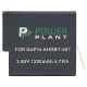 Акумулятор PowerPlant для GoPro AHDBT-501 1220mAh, 3.85V, 4.7Wh