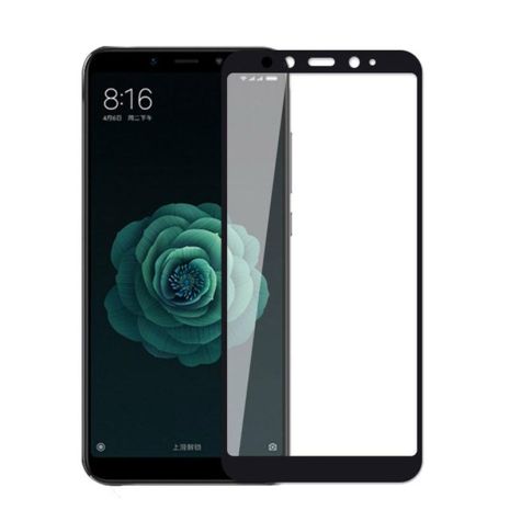 Захисне скло Full screen PowerPlant для Xiaomi Mi A2, Black