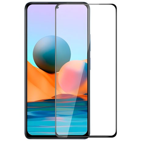 Защитное стекло Full screen PowerPlant для Xiaomi Redmi Note 10