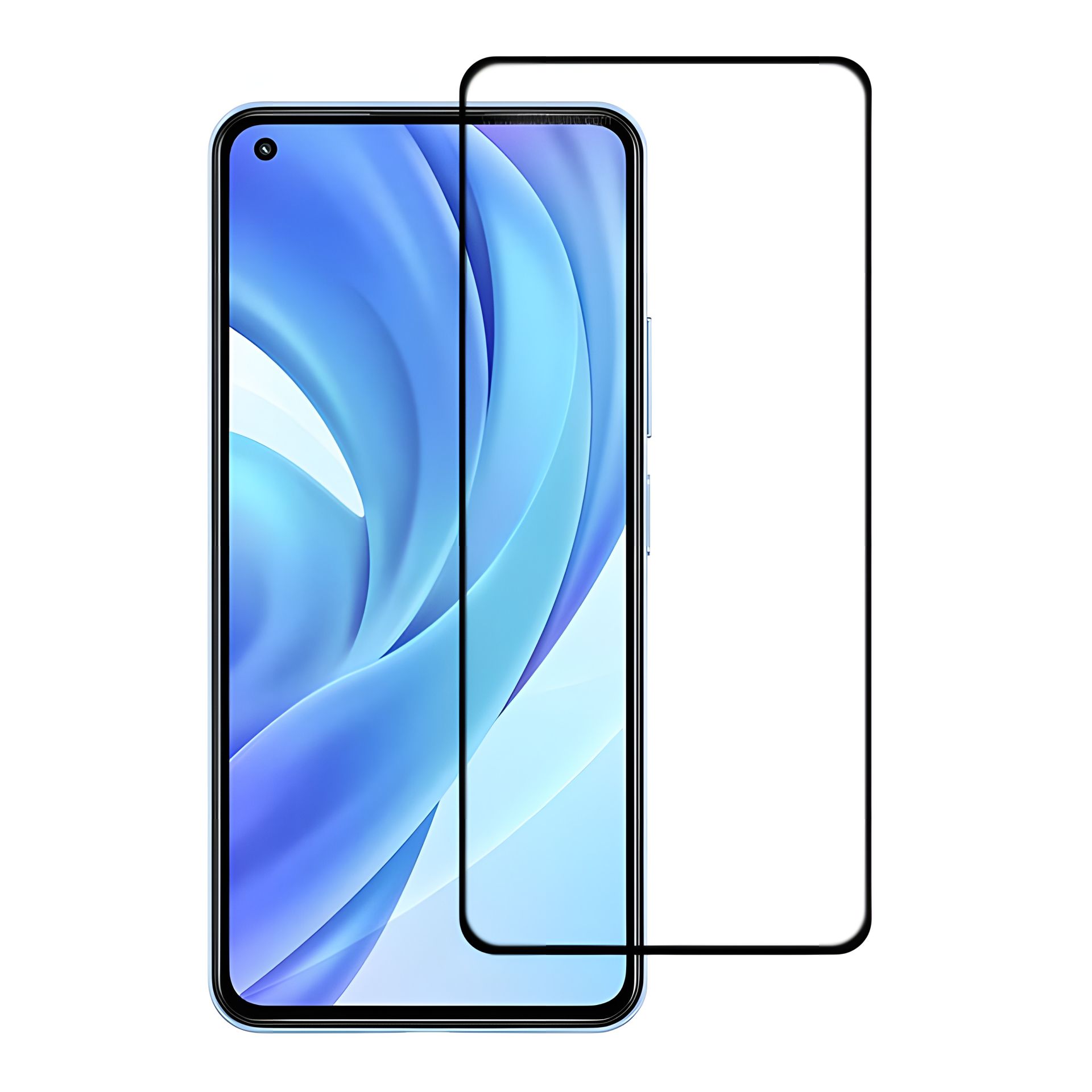 Захисне скло Full screen PowerPlant для Xiaomi Mi 11 Lite, висока стійкість Захисне скло Full screen PowerPlant для Xiaomi Mi 11 Lite, висока стійкість